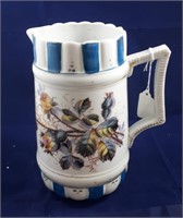 Antique Ca, 1900 Pitcher with Roses Transfer