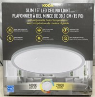 Koda Slim Ceiling Light *pre-owned Tested