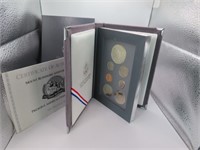 1991 MOUNT RUSHMORE SIlver Dollar Coin w COA