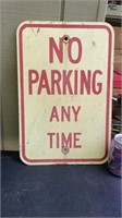 No parking anytime sign
