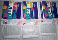 Trapper Keeper Binders (3) & Binder Pouches (3)