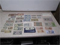 Lot of Vintage Foreign Currency