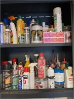 Contents of Cabinet-Shop Supply and Misc. as Shown