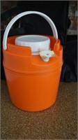 Orange Water Cooler missing pour spout