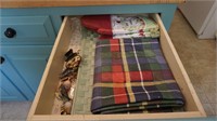 Drawer Lot of Placemats/Oven Mits