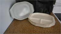 Vtg Anchor Hocking Microware Dishes