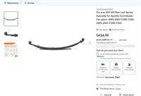 FM1020  Dorman Leaf Spring Assembly Ford F250 F35