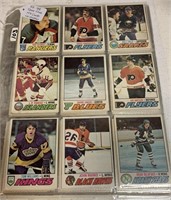 117-OPEE CHEE  hockey cards 77/78
