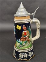 Hand painted Musical Beer Stein
