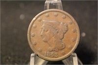 1845 Large Cent Coin