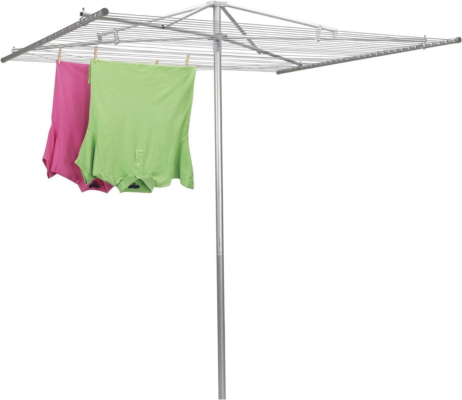 182' Clothesline Outdoor Umbrella Drying Rack