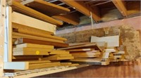 Shelf of Wood Pieces