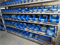Stock Of Hardware, Bolts, Ruels, Washers Etc.