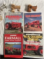 Alice and Farmall table top box with two would