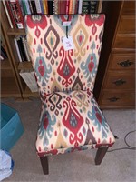 beautiful colorful chair
