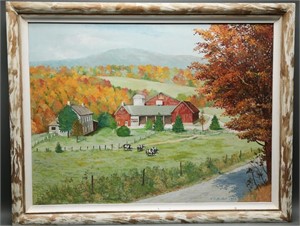 Original Oil on Canvas Painting- CH Miller
