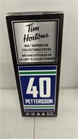 Pettersson Tim Hortons NHL Collectible Mini Stick