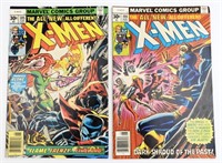 X-MEN #105 & #106 MARVEL COMIC GROUP