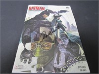 ROBERT PATTINSON SIGNED BATMAN COMIC COA