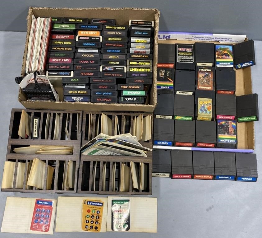 Video & Card Game Collection Lot incl Atari