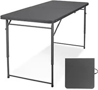 Byliable Folding Table 4 Foot, Portable Plastic