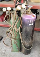 Oxygen/Acetylene Torch Set w/Cart