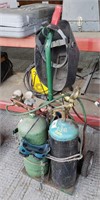 Oxygen/Acetylene Torch Set w/Cart