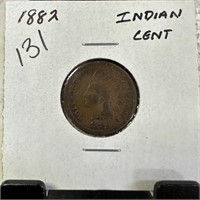 1882 INDIAN HEAD PENNY CENT