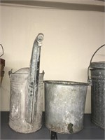 Galvanize steel pail and other