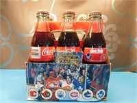 Ensemble de 6 Bouteilles en Verre Coca-Cola