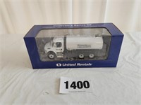 United Rental Delivery Tanker Truck Toy
