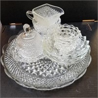 Glassware Platters Butter and Candy
