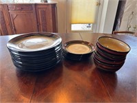 Pier 1 Imports Stoneware Plates & Bowls