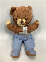 Ideal Toy Corp Smokey Teddy Bear