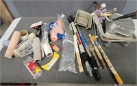 Assortment of Painting Supplies