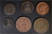 NEAT FOREIGN COIN LOT: