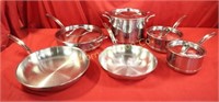 Kirkland Stainless Steel Cookware Set Professional