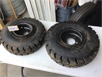 Forklift Wheels Goodyear Pneumatics