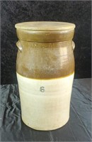 6 gallon stoneware churn