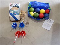 Franklin Bocce Set & Regent Rocket Toss