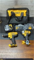 New DeWalt Combo Kit With Charger & Batteries 1/4"