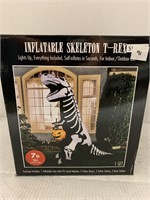 Inflatable 7 Ft Skeleton T-Rex