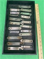 Selection of beer can/bottle openers