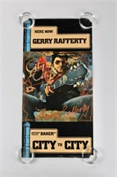 1978 Gerry Rafferty CITY To CITY PROMO Poster