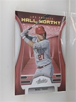 2022 Absolute Hall Worthy Mike Trout #HW-10