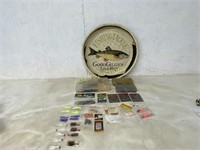 FISHING WALL HANGING WITH LURES