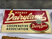 Dairyland Coop Double sided sign