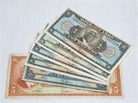 Haiti 1970s Banknotes