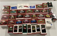 (38) Hallmark Christmas Ornaments - Cars