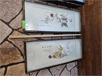 Vintage Chinese Mother of Pearl Wall Panels